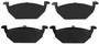 Juego de pastillas de freno TRW GDB1984 146mm 54,7mm
