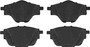 Juego de pastillas de freno TRW GDB2034 105,9mm 51,8mm