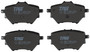 Juego de pastillas de freno TRW GDB2036 99mm 49,8mm