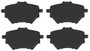Juego de pastillas de freno TRW GDB2036 99mm 49,8mm
