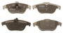 Juego de pastillas de freno TRW GDB2051 122,5mm 52,4mm