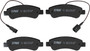 Juego de pastillas de freno TRW GDB2068 137mm 48,8mm