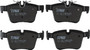 Juego de pastillas de freno TRW GDB2071 122,5mm 56,2mm
