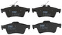 Juego de pastillas de freno TRW GDB2086 123,1mm 52mm