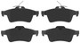 Juego de pastillas de freno TRW GDB2086 123,1mm 52mm