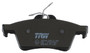 Juego de pastillas de freno TRW GDB2086 123,1mm 52mm