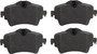 Juego de pastillas de freno TRW GDB2087 129mm 64,5mm
