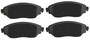Juego de pastillas de freno TRW GDB2096 160mm 60,4mm