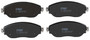 Juego de pastillas de freno TRW GDB2096 160mm 60,4mm