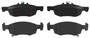 Juego de pastillas de freno TRW GDB2099 155,2mm 52,6mm