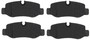 Juego de pastillas de freno TRW GDB2102 118,6mm 46,7mm
