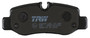 Juego de pastillas de freno TRW GDB2102 118,6mm 46,7mm