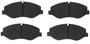 Juego de pastillas de freno TRW GDB2103 184,1mm 75mm