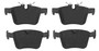 Juego de pastillas de freno TRW GDB2110 122,5mm 56,2mm