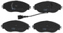 Juego de pastillas de freno TRW GDB2114 175,2mm 69,7mm