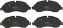 Juego de pastillas de freno TRW GDB2117 171,8mm 66,3mm
