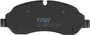 Juego de pastillas de freno TRW GDB2117 171,8mm 66,3mm