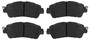 Juego de pastillas de freno TRW GDB2122 126,6mm 51,6mm