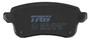 Juego de pastillas de freno TRW GDB2136 106,5mm 45,6mm