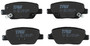 Juego de pastillas de freno TRW GDB2156 99,8mm 42,2mm