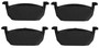 Juego de pastillas de freno TRW GDB2159 146mm 61,7mm