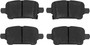 Juego de pastillas de freno TRW GDB2180 106,5mm 46,7mm