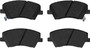 Juego de pastillas de freno TRW GDB2203 132,8mm 60mm