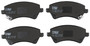 Juego de pastillas de freno TRW GDB3288 131,7mm 57,4mm