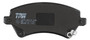 Juego de pastillas de freno TRW GDB3288 131,7mm 57,4mm