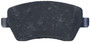 Juego de pastillas de freno TRW GDB3332 116,4mm 52,5mm