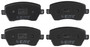 Juego de pastillas de freno TRW GDB3332 116,4mm 52,5mm