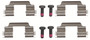 Juego de pastillas de freno TRW GDB3332 116,4mm 52,5mm
