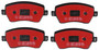 Juego de pastillas de freno TRW GDB3332DTE 116,4mm 52,5mm
