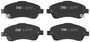 Juego de pastillas de freno TRW GDB3336 63,2mm 151mm