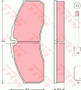 Juego de pastillas de freno TRW GDB3385 164,8mm 67,9mm