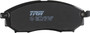 Juego de pastillas de freno TRW GDB3392 157mm 58,5mm