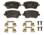 Juego de pastillas de freno TRW GDB3396 116,4mm 52,5mm