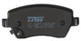 Juego de pastillas de freno TRW GDB3396 116,4mm 52,5mm