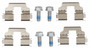 Juego de pastillas de freno TRW GDB3408 95,7mm 46,5mm