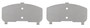 Juego de pastillas de freno TRW GDB3418 156,7mm 17,2mm