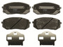 Juego de pastillas de freno TRW GDB3461 137,8mm 61mm