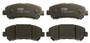 Juego de pastillas de freno TRW GDB3467 142mm 58,7mm