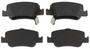 Juego de pastillas de freno TRW GDB3480 102,2mm 45,6mm