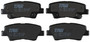 Juego de pastillas de freno TRW GDB3494 99,8mm 41,2mm