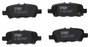 Juego de pastillas de freno TRW GDB3508 105,5mm 39mm