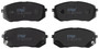 Juego de pastillas de freno TRW GDB3530 137,8mm 61mm