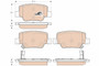 Juego De Pastillas De Freno TRW GDB3547 101,8mm 48,7mm