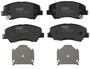 Juego de pastillas de freno TRW GDB3548 133mm 58,2mm