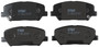Juego de pastillas de freno TRW GDB3582 141mm 60mm