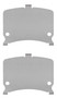 Juego de pastillas de freno TRW GDB3582 141mm 60mm